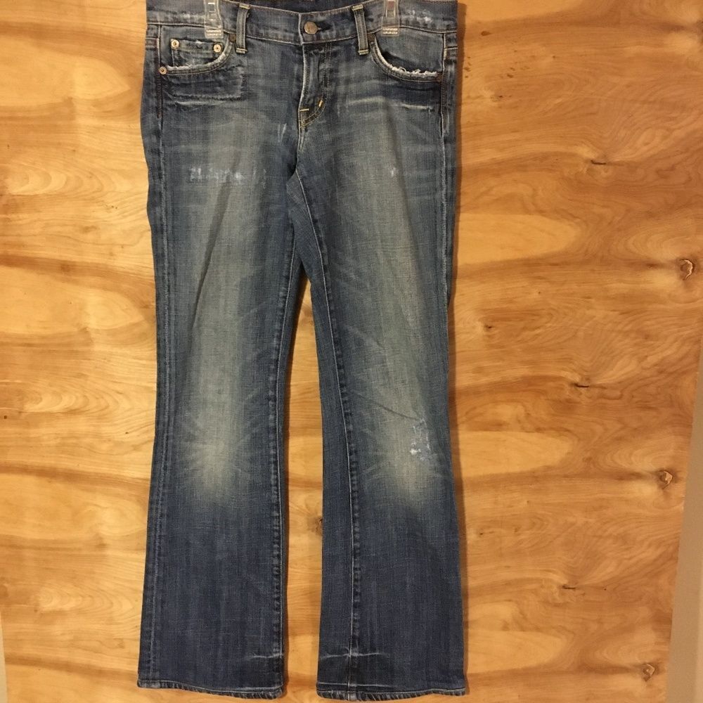 Citizens of Humanity Women's Sz 28 jeans boho low